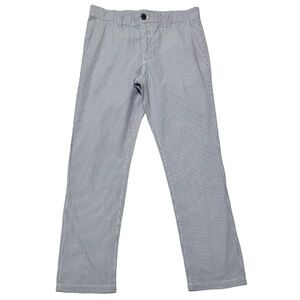 Southern Proper Seersucker Striped Flat Front Pant
